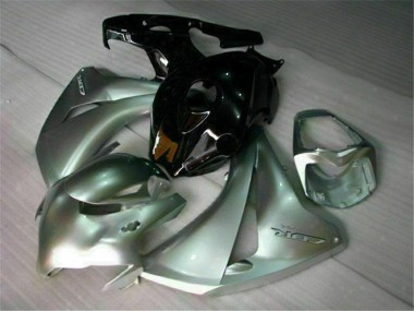 CBR 1000 RR 2008-2011 Motorrad Verkleidungen - Silber Schwarz