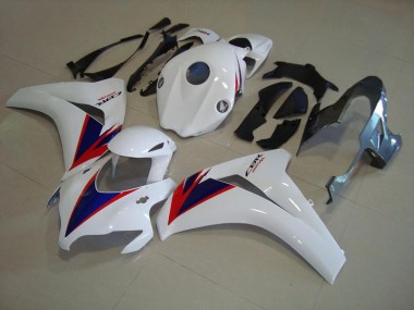 CBR 1000 RR 2008-2011 Motorrad Verkleidungen - Weiß Blau OEM Stil