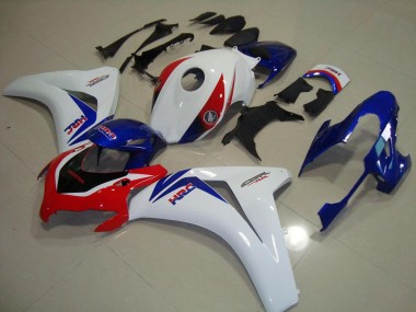 CBR 1000 RR 2008-2011 Motorrad Verkleidungen - Weiß Blau Rot HRC