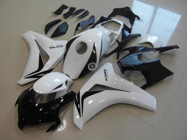 CBR 1000 RR 2008-2011 Motorrad Verkleidungen - Weiß Schwarz CBR 1000 RR 2008-2011 Motorrad Verkleidungen - Weiß Schwarz
