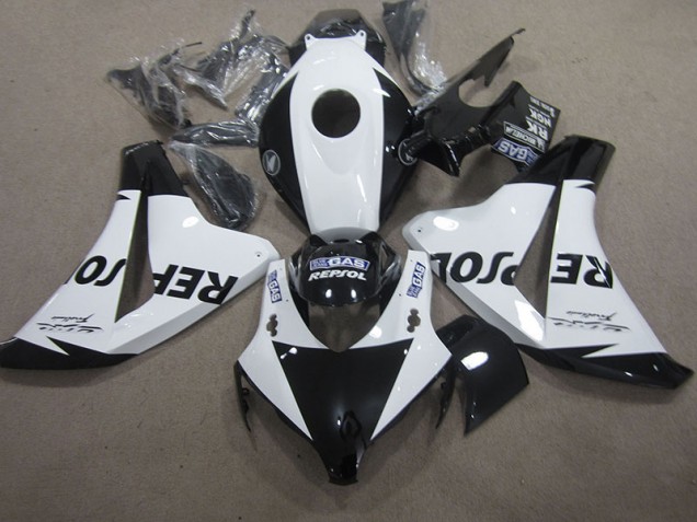 CBR 1000 RR 2008-2011 Motorrad Verkleidungen - Weiß Schwarz Repsol CBR 1000 RR 2008-2011 Motorrad Verkleidungen - Weiß Schwarz Repsol