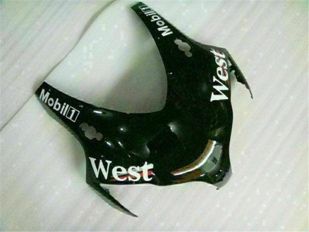 CBR 1000 RR 2008-2011 Motorrad Verkleidungen - Weiß Schwarz West CBR 1000 RR 2008-2011 Motorrad Verkleidungen - Weiß Schwarz West