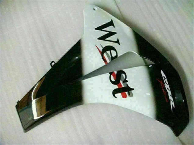 CBR 1000 RR 2008-2011 Motorrad Verkleidungen - Weiß Schwarz West CBR 1000 RR 2008-2011 Motorrad Verkleidungen - Weiß Schwarz West