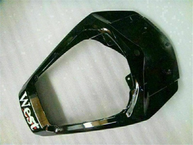 CBR 1000 RR 2008-2011 Motorrad Verkleidungen - Weiß Schwarz West CBR 1000 RR 2008-2011 Motorrad Verkleidungen - Weiß Schwarz West