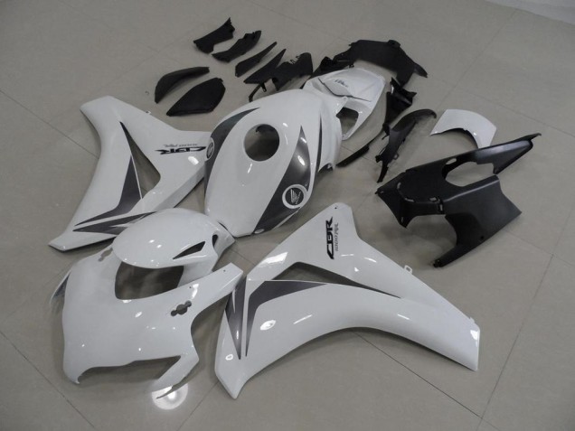CBR 1000 RR 2008-2011 Motorrad Verkleidungen - Weiß Und Grau CBR 1000 RR 2008-2011 Motorrad Verkleidungen - Weiß Und Grau