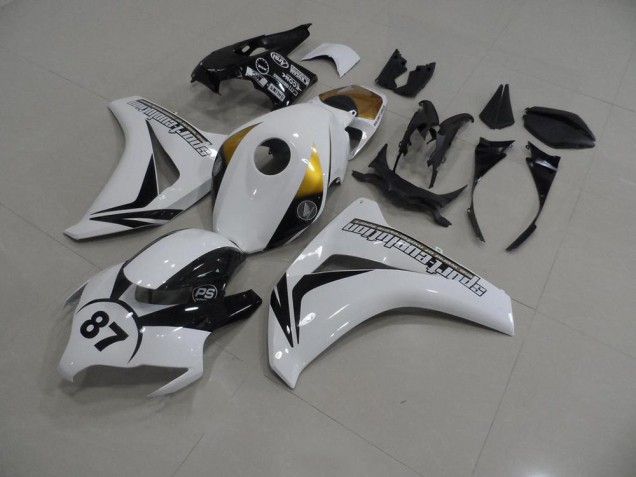 CBR 1000 RR 2008-2011 Motorrad Verkleidungen - Weiß Und Schwarz 87 CBR 1000 RR 2008-2011 Motorrad Verkleidungen - Weiß Und Schwarz 87