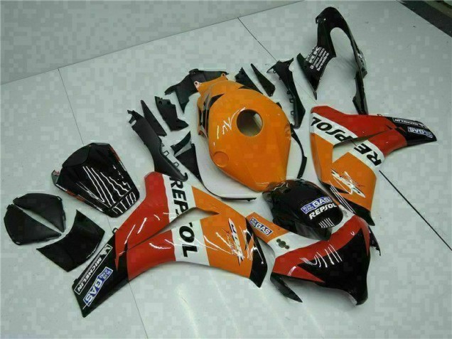 CBR 1000 RR 2008-2011 Motorrad VollVerkleidungen & Plastik - Orange Repsol CBR 1000 RR 2008-2011 Motorrad VollVerkleidungen & Plastik - Orange Repsol