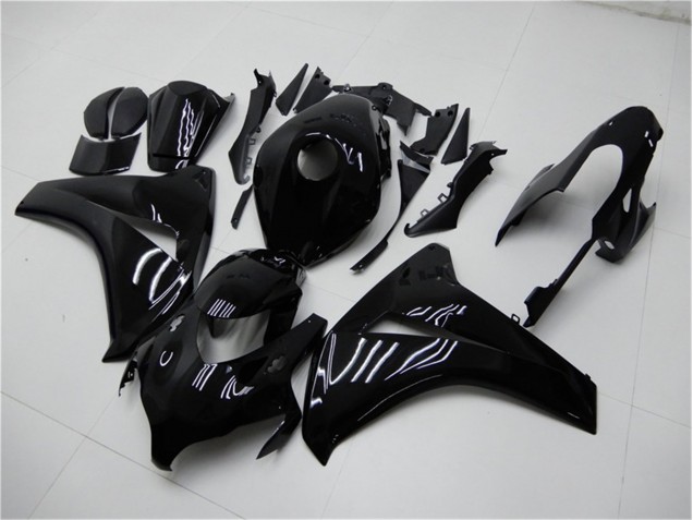 CBR 1000 RR 2008-2011 Motorrad Vollverkleidung - Glänzend Schwarz CBR 1000 RR 2008-2011 Motorrad Vollverkleidung - Glänzend Schwarz