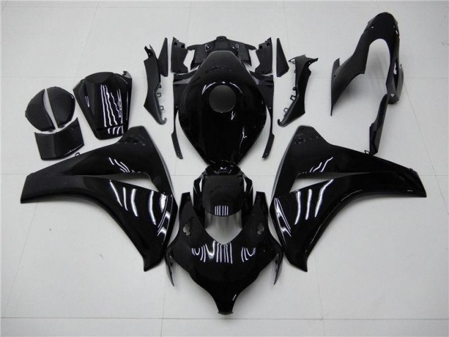 CBR 1000 RR 2008-2011 Motorrad Vollverkleidung - Glänzend Schwarz CBR 1000 RR 2008-2011 Motorrad Vollverkleidung - Glänzend Schwarz