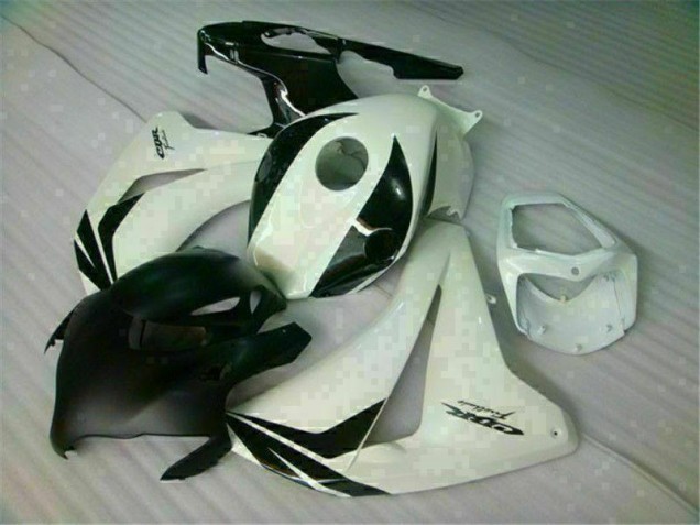 CBR 1000 RR 2008-2011 Motorrad Vollverkleidung - Weiß Schwarz CBR 1000 RR 2008-2011 Motorrad Vollverkleidung - Weiß Schwarz