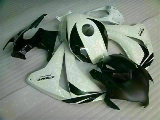 CBR 1000 RR 2008-2011 Motorrad Vollverkleidung - Weiß Schwarz CBR 1000 RR 2008-2011 Motorrad Vollverkleidung - Weiß Schwarz