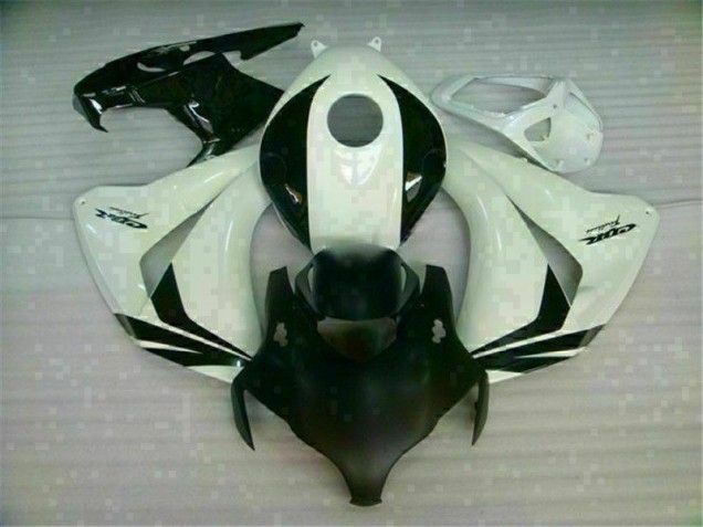 CBR 1000 RR 2008-2011 Motorrad Vollverkleidung - Weiß Schwarz CBR 1000 RR 2008-2011 Motorrad Vollverkleidung - Weiß Schwarz