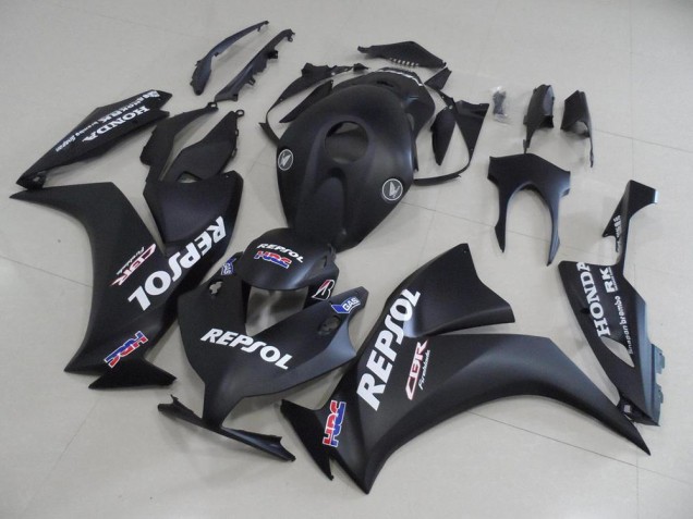 CBR 1000 RR 2012-2016 Motorrad Verkleidungen - Matt Schwarzer Repsol CBR 1000 RR 2012-2016 Motorrad Verkleidungen - Matt Schwarzer Repsol
