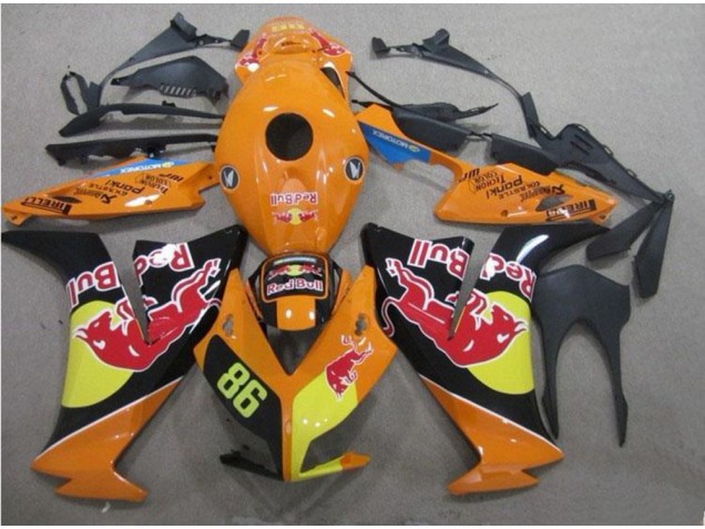 CBR 1000 RR 2012-2016 Motorrad Verkleidungen - Rot Bull 86 CBR 1000 RR 2012-2016 Motorrad Verkleidungen - Rot Bull 86