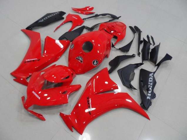 CBR 1000 RR 2012-2016 Motorrad Verkleidungen - Rot und Matt Schwarz CBR 1000 RR 2012-2016 Motorrad Verkleidungen - Rot und Matt Schwarz