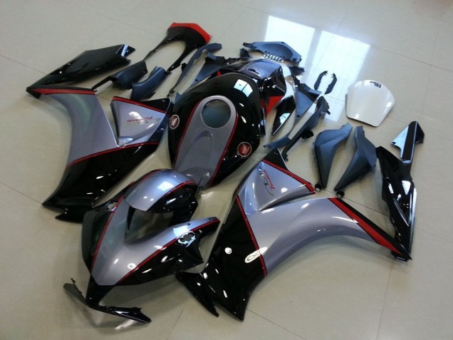CBR 1000 RR 2012-2016 Motorrad Verkleidungen - Schwarz Grau CBR 1000 RR 2012-2016 Motorrad Verkleidungen - Schwarz Grau