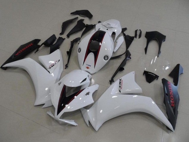 CBR 1000 RR 2012-2016 Motorrad Verkleidungen - Weiß Und Matt Schwarz OEM Stil CBR 1000 RR 2012-2016 Motorrad Verkleidungen - Weiß Und Matt Schwarz OEM Stil