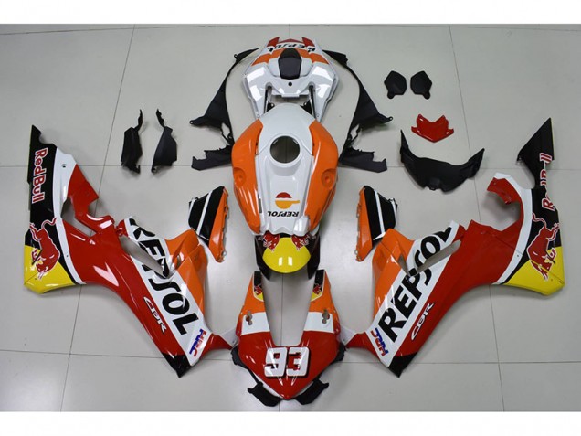 CBR 1000 RR 2017-2023 Motorrad Verkleidungen - Repsol 93 Rot Bull CBR 1000 RR 2017-2023 Motorrad Verkleidungen - Repsol 93 Rot Bull