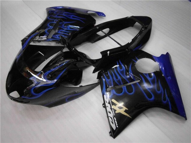 CBR 1100 XX 1996-2007 Motorrad Verkleidungen - Blau Flamme CBR 1100 XX 1996-2007 Motorrad Verkleidungen - Blau Flamme