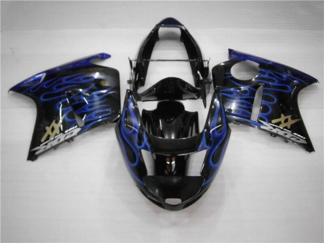 CBR 1100 XX 1996-2007 Motorrad Verkleidungen - Blau Flamme CBR 1100 XX 1996-2007 Motorrad Verkleidungen - Blau Flamme