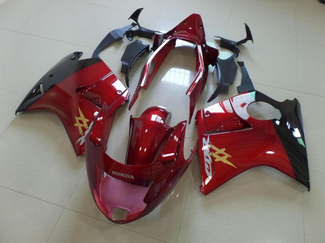 CBR 1100 XX 1996-2007 Motorrad Verkleidungen - Candy Rot Schwarz OEM Stil CBR 1100 XX 1996-2007 Motorrad Verkleidungen - Candy Rot Schwarz OEM Stil