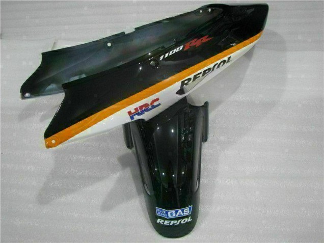 CBR 1100 XX 1996-2007 Motorrad Verkleidungen - Orange Repsol CBR 1100 XX 1996-2007 Motorrad Verkleidungen - Orange Repsol