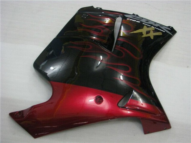 CBR 1100 XX 1996-2007 Motorrad Verkleidungen - Rot Flamme CBR 1100 XX 1996-2007 Motorrad Verkleidungen - Rot Flamme