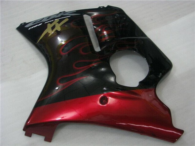 CBR 1100 XX 1996-2007 Motorrad Verkleidungen - Rot Flamme CBR 1100 XX 1996-2007 Motorrad Verkleidungen - Rot Flamme