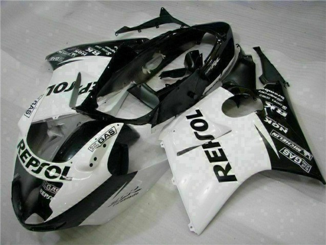 CBR 1100 XX 1996-2007 Motorrad Verkleidungen - Weiß Schwarz Repsol CBR 1100 XX 1996-2007 Motorrad Verkleidungen - Weiß Schwarz Repsol