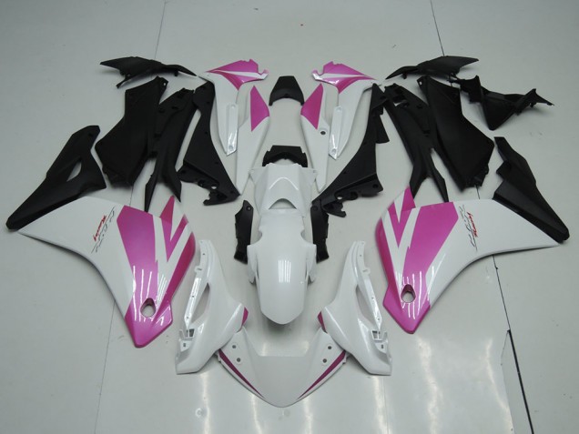 CBR 250 RR 2011-2013 Motorrad Verkleidungen - Weiß Rosa CBR 250 RR 2011-2013 Motorrad Verkleidungen - Weiß Rosa