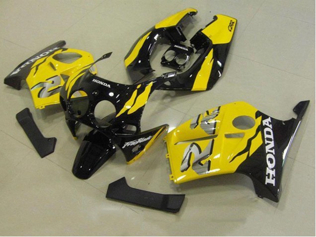 CBR 250 RR MC19 1988-1989 Motorrad Verkleidungen - Gelb Schwarz CBR 250 RR MC19 1988-1989 Motorrad Verkleidungen - Gelb Schwarz