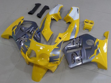 CBR 250 RR MC19 1988-1989 Motorrad Verkleidungen - Graues Gelb