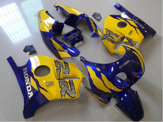 CBR 250 RR MC22 1991-1998 Motorrad Verkleidungen - Blau Gelb CBR 250 RR MC22 1991-1998 Motorrad Verkleidungen - Blau Gelb