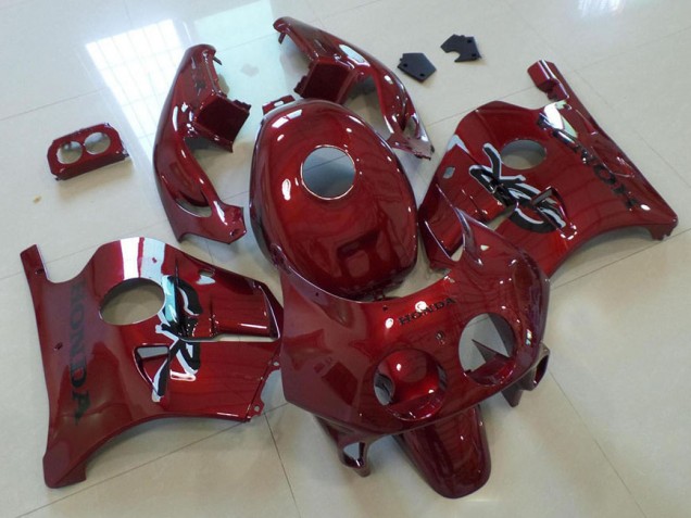 CBR 250 RR MC22 1991-1998 Motorrad Verkleidungen - Dunkel rot CBR 250 RR MC22 1991-1998 Motorrad Verkleidungen - Dunkel rot