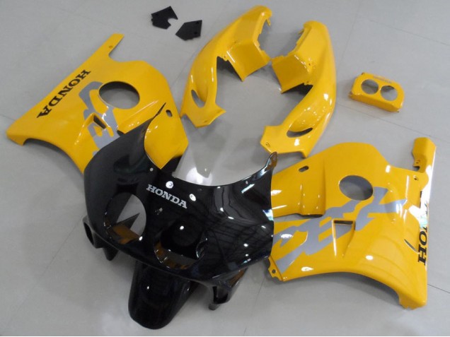CBR 250 RR MC22 1991-1998 Motorrad Verkleidungen - Gelb Schwarz CBR 250 RR MC22 1991-1998 Motorrad Verkleidungen - Gelb Schwarz