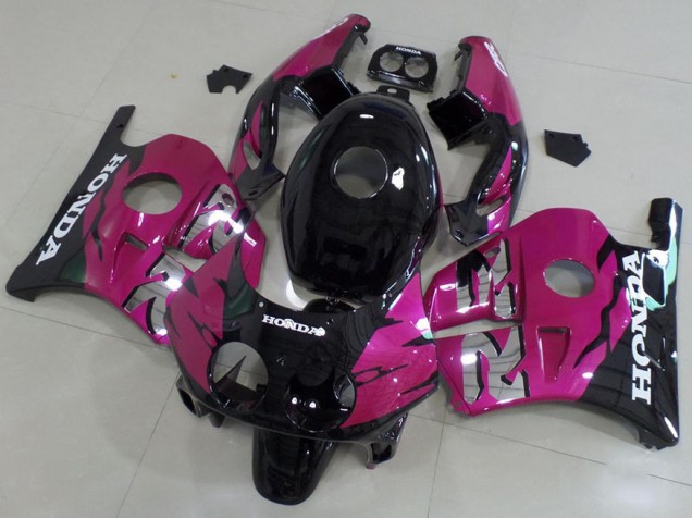 CBR 250 RR MC22 1991-1998 Motorrad Verkleidungen - Rosa Schwarz CBR 250 RR MC22 1991-1998 Motorrad Verkleidungen - Rosa Schwarz
