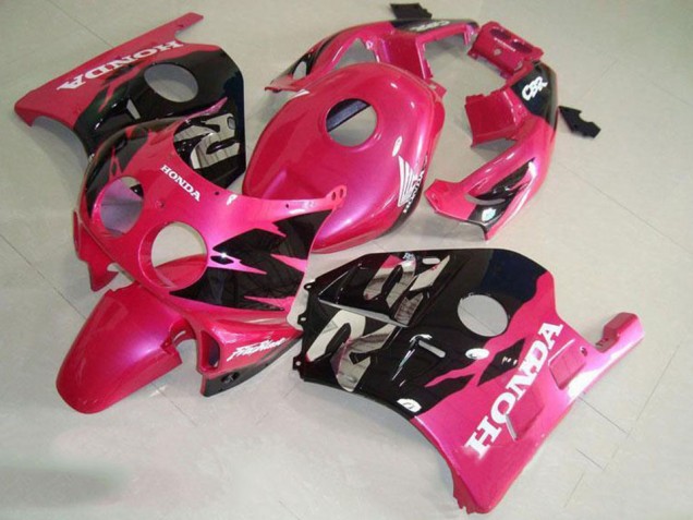 CBR 250 RR MC22 1991-1998 Motorrad Verkleidungen - Schwarz Rosa CBR 250 RR MC22 1991-1998 Motorrad Verkleidungen - Schwarz Rosa
