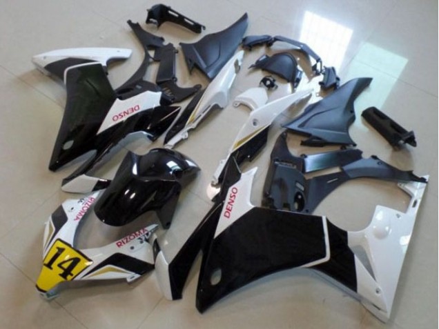CBR 500 RR 2013-2015 Motorrad Verkleidungen - Schwarz Weißer Denso Rizoma 14 CBR 500 RR 2013-2015 Motorrad Verkleidungen - Schwarz Weißer Denso Rizoma 14