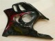 CBR 600 F3 1995-1998 Motorrad Verkleidung - Schwarz rote Flamme CBR 600 F3 1995-1998 Motorrad Verkleidung - Schwarz rote Flamme