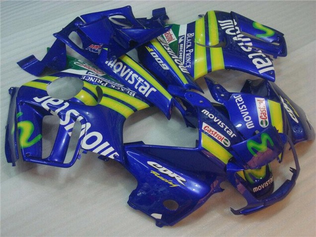 CBR 600 F3 1995-1998 Motorrad Verkleidungen - Blaus Movistar Castrol CBR 600 F3 1995-1998 Motorrad Verkleidungen - Blaus Movistar Castrol