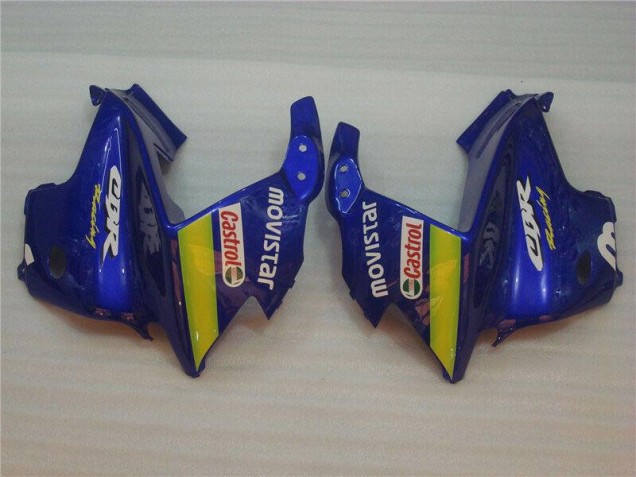 CBR 600 F3 1995-1998 Motorrad Verkleidungen - Blaus Movistar Castrol CBR 600 F3 1995-1998 Motorrad Verkleidungen - Blaus Movistar Castrol