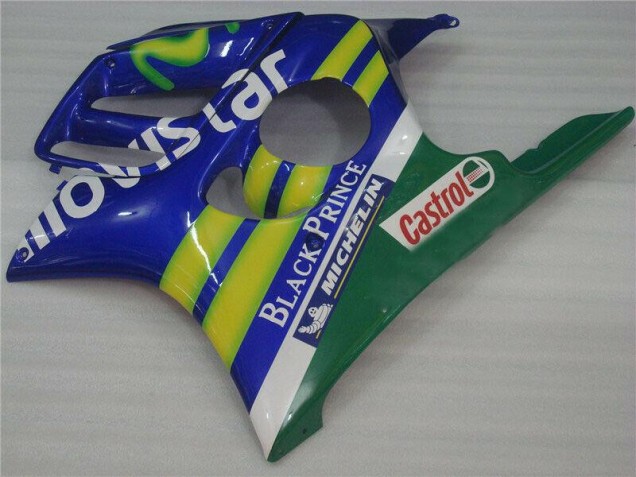 CBR 600 F3 1995-1998 Motorrad Verkleidungen - Blaus Movistar Castrol CBR 600 F3 1995-1998 Motorrad Verkleidungen - Blaus Movistar Castrol