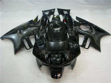 CBR 600 F3 1995-1998 Motorrad Verkleidungen - Glänzend Schwarz