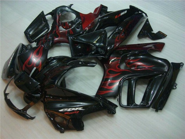 CBR 600 F3 1995-1998 Motorrad Verkleidungen - Schwarz CBR 600 F3 1995-1998 Motorrad Verkleidungen - Schwarz