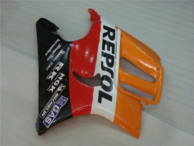 CBR 600 F3 1995-1998 Motorrad Verkleidungen - Schwarz Orange Repsol CBR 600 F3 1995-1998 Motorrad Verkleidungen - Schwarz Orange Repsol