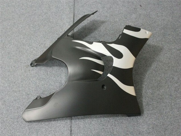 CBR 600 F3 1995-1998 Motorrad Verkleidungen - Schwarze Weiße Flamme CBR 600 F3 1995-1998 Motorrad Verkleidungen - Schwarze Weiße Flamme
