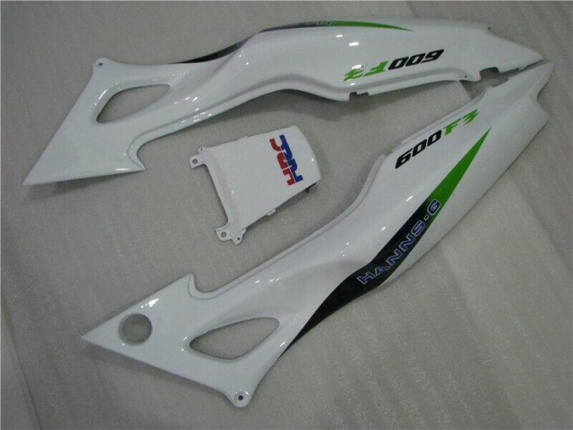 CBR 600 F3 1995-1998 Motorrad Verkleidungen - Weiß Grün Hannspree CBR 600 F3 1995-1998 Motorrad Verkleidungen - Weiß Grün Hannspree
