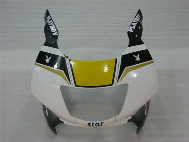 CBR 600 F3 1995-1998 Motorrad Verkleidungen - Weiß Schwarz Playboy CBR 600 F3 1995-1998 Motorrad Verkleidungen - Weiß Schwarz Playboy