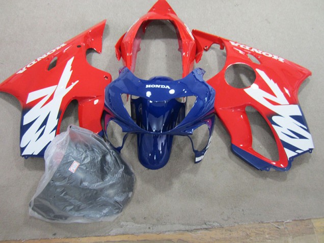 CBR 600 F4 1999-2000 Motorrad Verkleidungen - Blau Rot CBR 600 F4 1999-2000 Motorrad Verkleidungen - Blau Rot