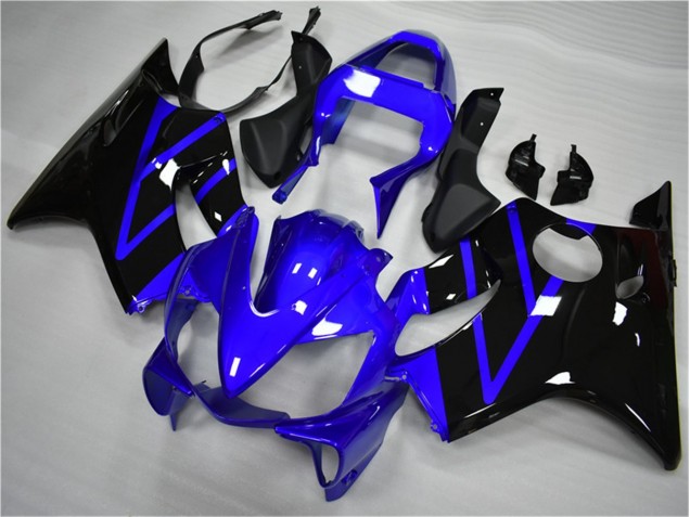 CBR 600 F4i 2001-2003 Motorrad Verkleidung - Blau Schwarz CBR 600 F4i 2001-2003 Motorrad Verkleidung - Blau Schwarz